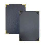 Risch HARST-1V 5.5X8.5 Harley Deluxe Padded Antibacterial/antimicrobial Faux-leather Menu Cover (specify Color)