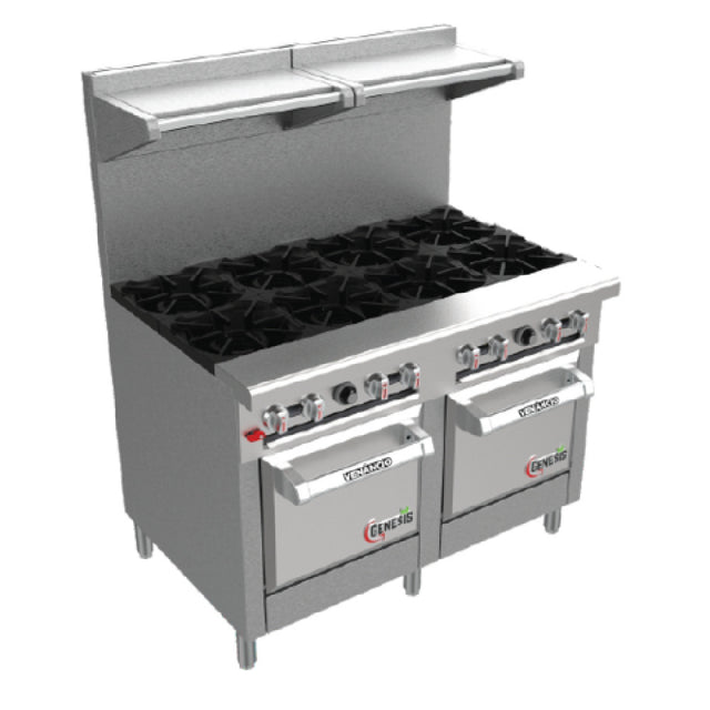 Venancio G602ST-60B_LP Genesis Series Restaurant Range Gas 60"W