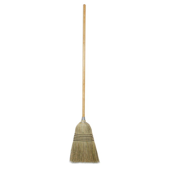 Royal BRM MAID - Maid Broom, 42" Long Handle, Mixed Fiber Bristles