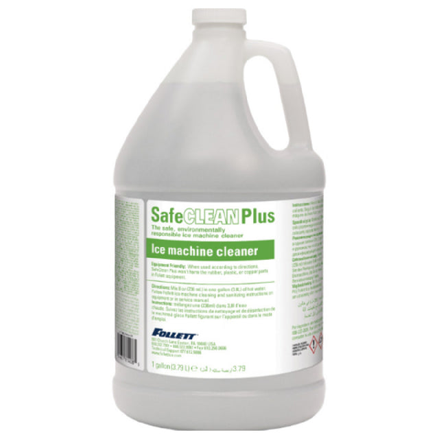 Follett Products (Middleby) 01555077 SafeCLEAN Plus Liquid 1-gallon Environmentally Responsible Ice Machine Cleaner (4 Bottles Per Case)