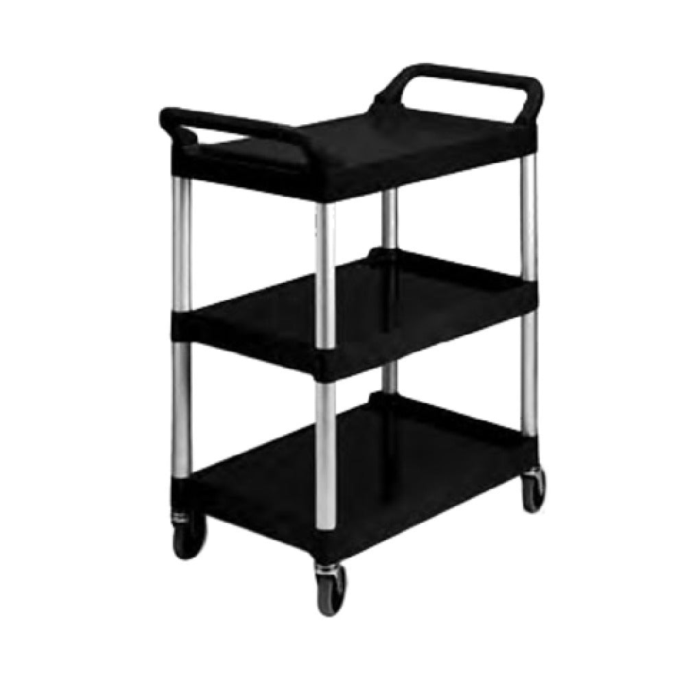 Eagle EU3-2030-P Utility Cart 3-tier 33-5/8"W X 18-5/8"D X 37-3/4"H