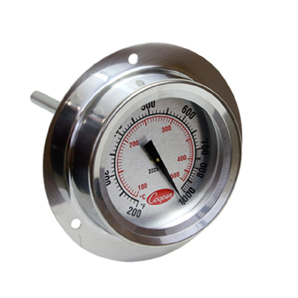 Cooper Atkins 2225-20 Pizza Oven Thermometer Dial Type 4" (102mm) Dia.