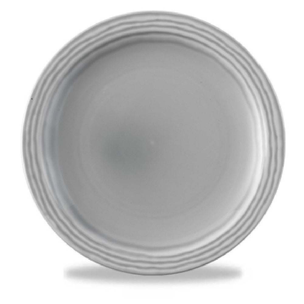 Arc Cardinal FN471 Dudson Harvest Norse Grey Narrow Rim Plate (D:9.0'') Vitrified Ceramic