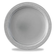 Arc Cardinal FN471 Dudson Harvest Norse Grey Narrow Rim Plate (D:9.0'') Vitrified Ceramic