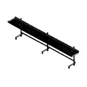 Piper Products CSC-4 - Cantilever Conveyor Tray Make-Up, Mobile, 4 Ft.