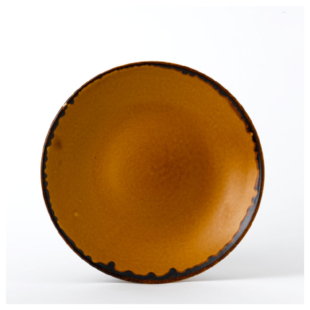 Arc Cardinal HB255 Dudson Harvest Brown Deep Coupe Plate (D:10.0'') Vitrified Ceramic