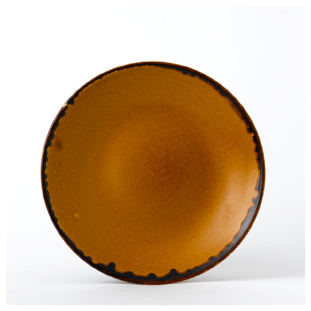 Arc Cardinal HB255 Dudson Harvest Brown Deep Coupe Plate (D:10.0'') Vitrified Ceramic