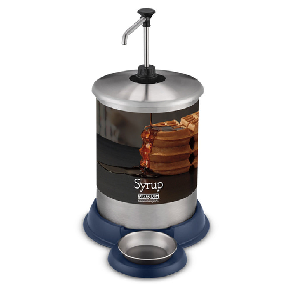 Waring WSD1G - Syrup Dispenser, 1 Gallon Capacity, Ergonomic Handle