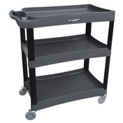 Lakeside 2507 Bus Cart 3-shelf 35-3/4"W X 18-3/8"D X 39"H