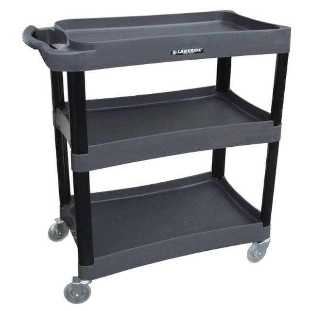 Lakeside 2507 Bus Cart 3-shelf 35-3/4"W X 18-3/8"D X 39"H