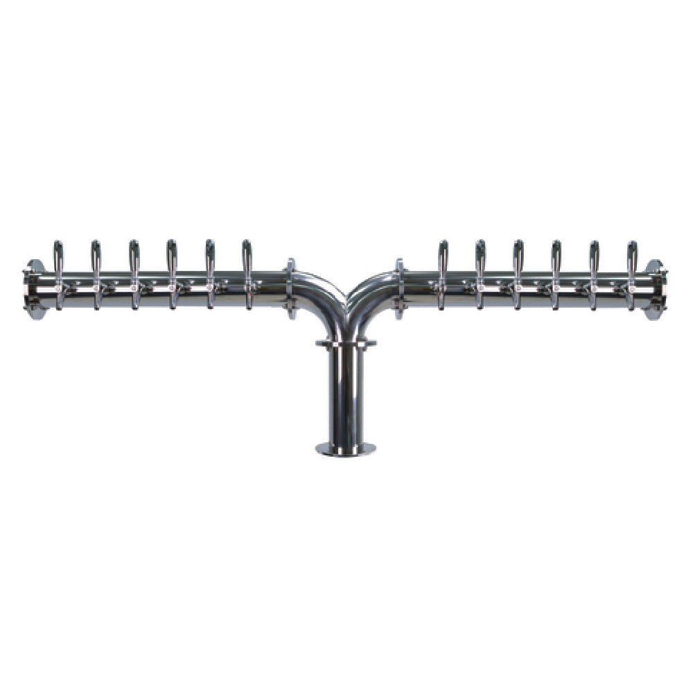 Micro Matic TT-Y-12KR-11 Titan "Y" Draft Beer Tower Countertop 19-7/8"H