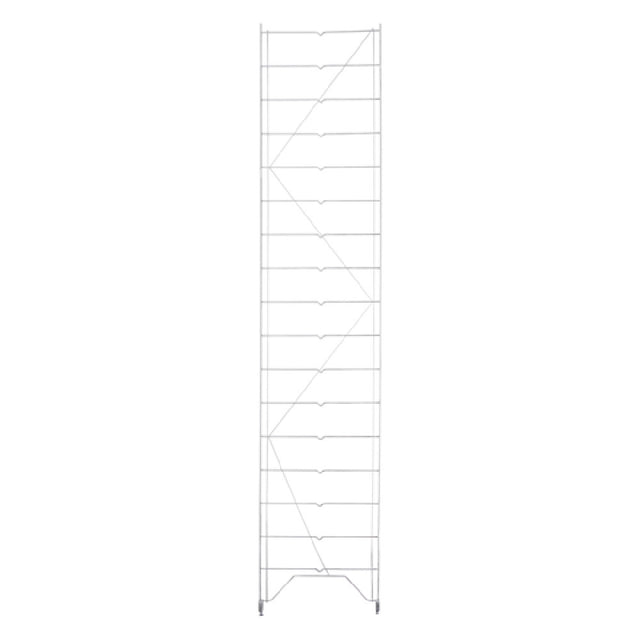 Metro 1887C Regular Erecta® Shelving Upright 18"W X 88-1/2"H Shelf Grooves Lock Into Upright At 5" Increments