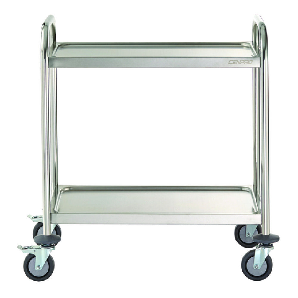 Hubert 69334 - CenPro Utility Cart, 28"x16", (2) Shelf