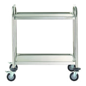 Hubert 69334 - CenPro Utility Cart, 28"x16", (2) Shelf