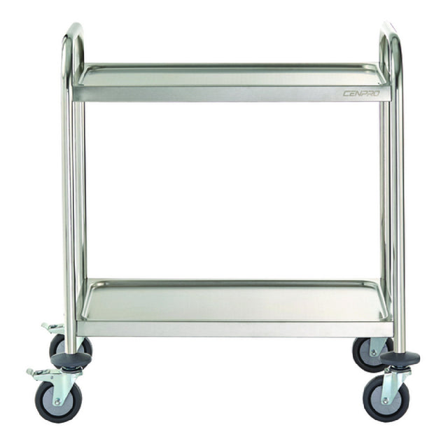 Hubert 69334 - CenPro Utility Cart, 28"x16", (2) Shelf