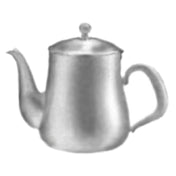 Steelite WLCX519B Gooseneck Tea 20 Oz. 18/10 Stainless Steel With Brushed Satin Finish