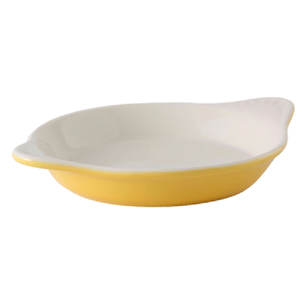 Tuxton B8N-0902 Shirred Egg 9 Oz. 7-3/4" X 6-1/8" X 1" H