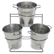 Hubert 63058 - Countertop Display, 3-tubs, 2-tier
