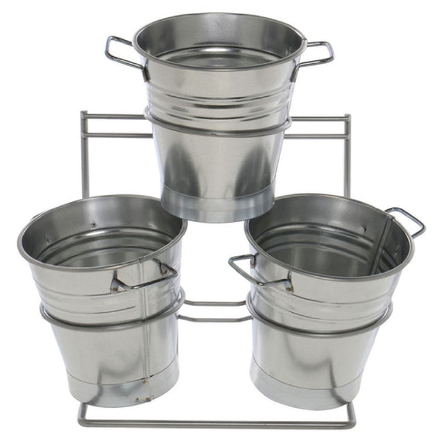 Hubert 63058 - Countertop Display, 3-tubs, 2-tier