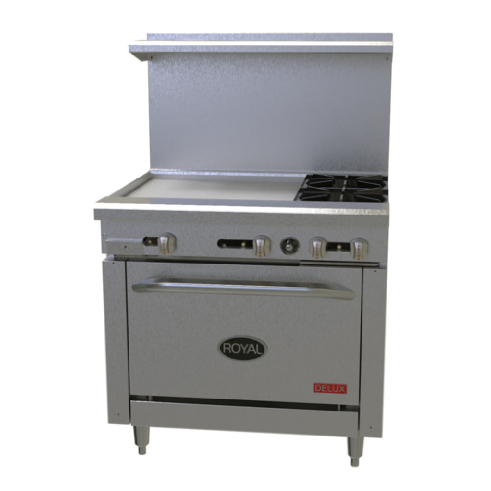 Royal Range Of California RDR-6SU-C_LP Delux Series Restaurant Range Gas