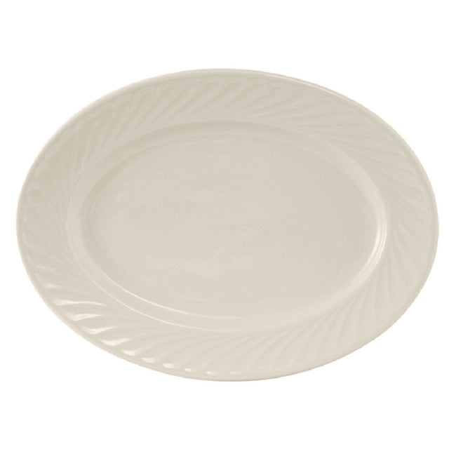 Tuxton MEH-133 Platter 13-3/8" X 10" Oval