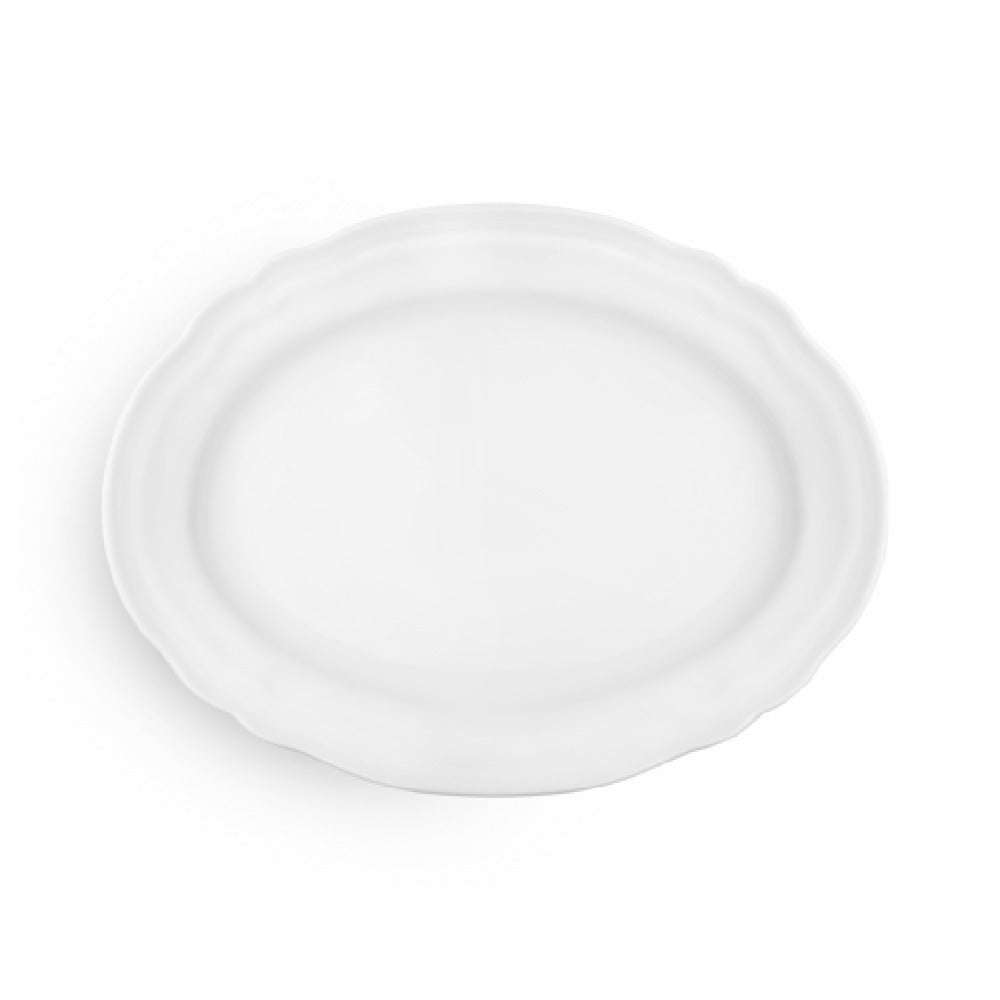 Arc Cardinal FP310 Arcoroc Athena Oval Platter (L:14.5'' X W:11.0'') High Alumina Porcelain