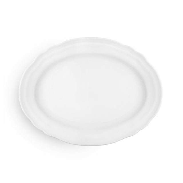 Arc Cardinal FP310 Arcoroc Athena Oval Platter (L:14.5'' X W:11.0'') High Alumina Porcelain
