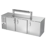 Beverage Air DD94HC-S-12T - Direct Draw Dispenser, 94"W X 30-3/8"D X 49-7/8"H, 37.82 Cu. Ft.