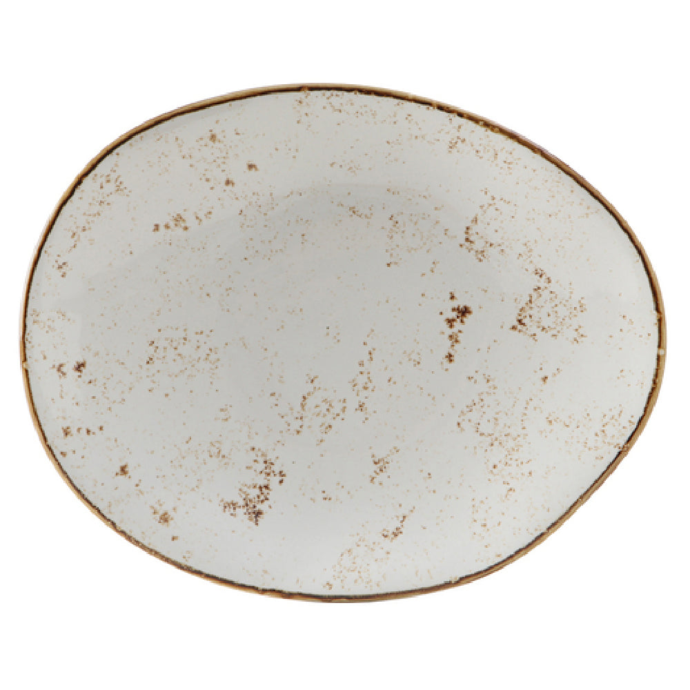 Tuxton GGA-651 Plate 10" X 8-1/4" X 1-3/4"H Ellipse