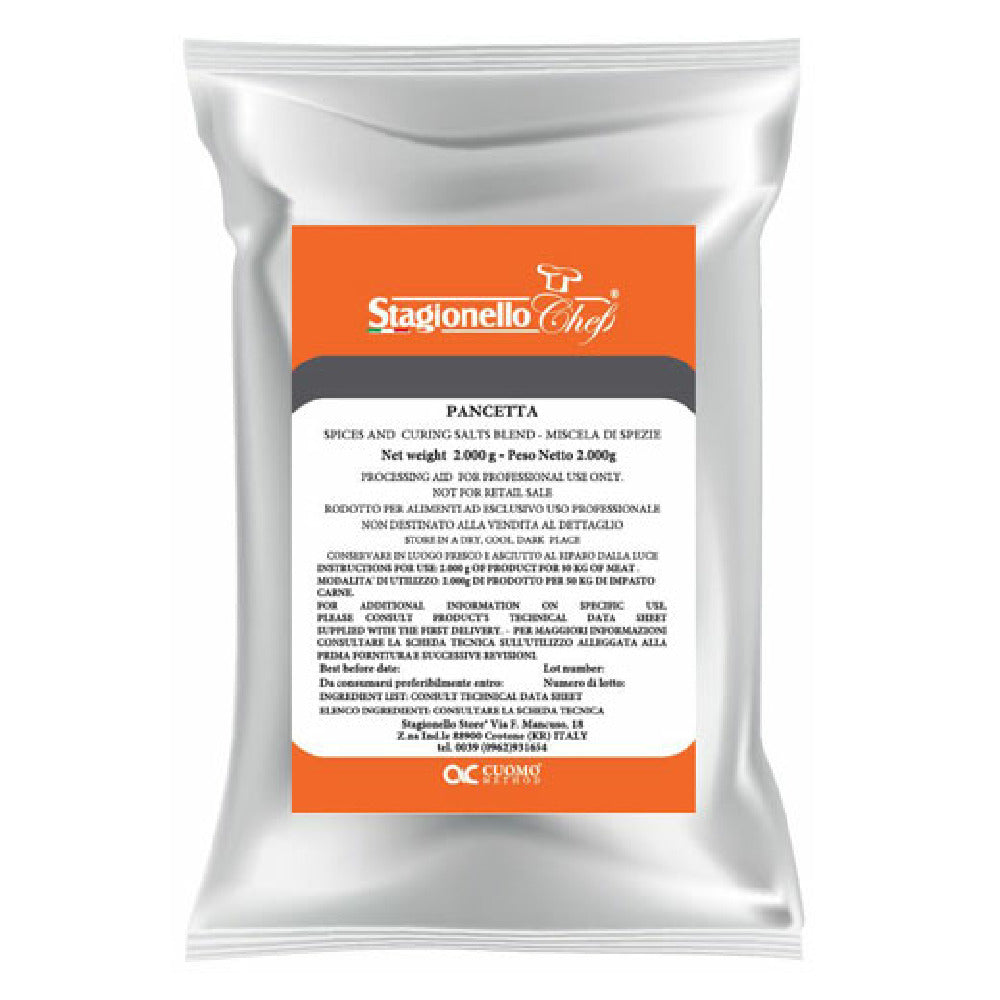 Omcan 47001 (47001) Curing Salts And Spice Blends For Long Fermentation Salami Pancetta 2 Kg/bag