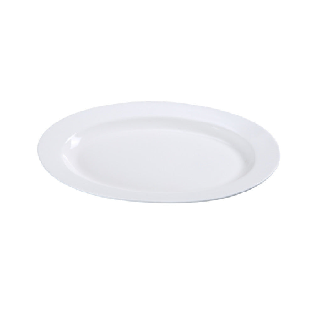 Yanco PS-12 Piscataway Platter 10-5/8"L X 7-1/4"W Oval