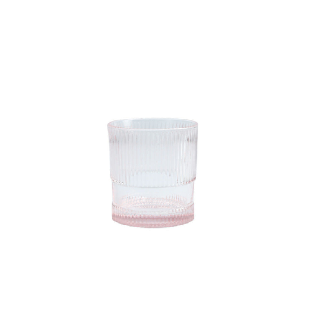 Fortessa NOHO.PINK.04 SOO Noho Double Old Fashioned Glass 9.85 Oz. Pink