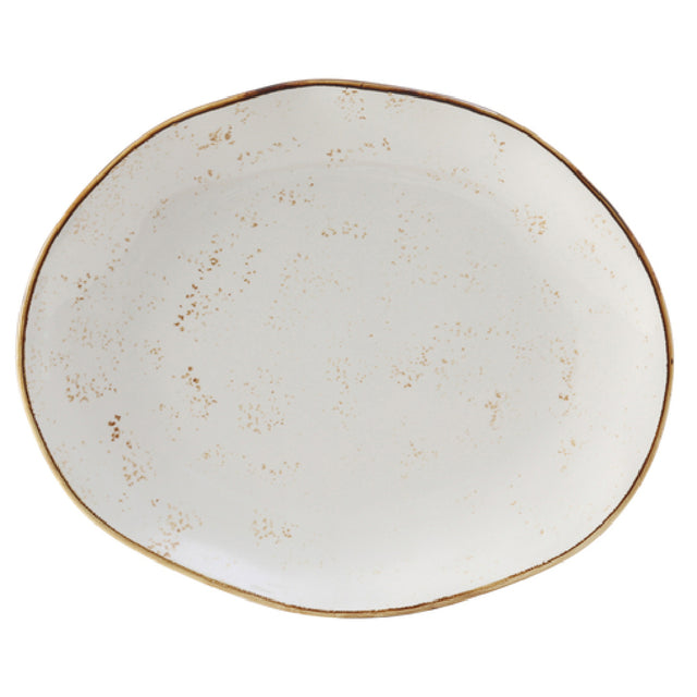 Tuxton GGA-023 Platter 13-1/4" X 11" Free Form