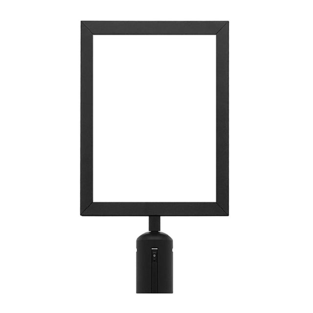 Aarco VSF118BK Form-A-Line™ Sign Frame 8-5/8"W X 11-1/8"H Vertical
