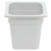 Hubert 13723 - Cold Food Pan, 1/6-size, 6-3/8" X 6-15/16" X 6"H