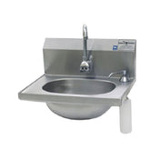 Eagle HSA-10-FE-B-DS-1X Hand Sink Wall Mount 13-1/2" Wide X 9-3/4" Front-to-back X 6-3/4" Deep Bowl