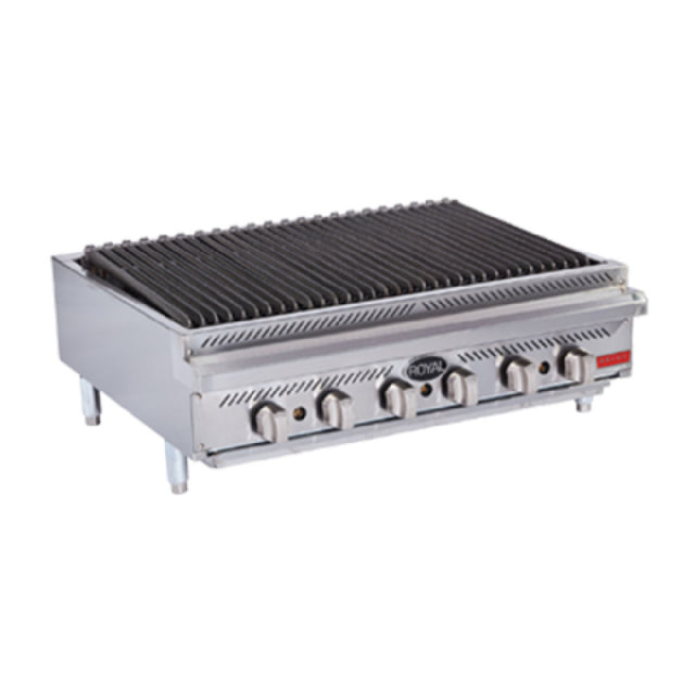 Royal Range Of California RDRB-48_LP Delux Series Charbroiler Gas