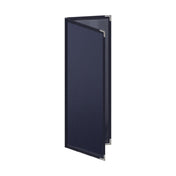 Risch 2002 4.25X14 Pajco Semi-flexible Menu Cover (specify Color) 4-1/4" X 14"