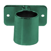 Quantum WR-WMBP Post Wall Mount Bracket For (1) Post Green Epoxy Antimicrobial Finish