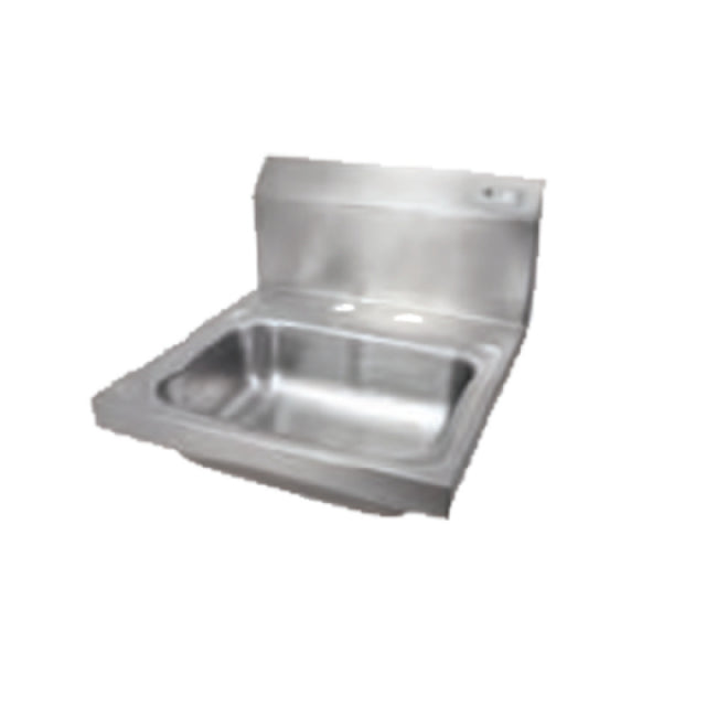 John Boos PBHS-W-1410-PD Pro-Bowl Hand Sink Wall Mount 14"W X 10" Front-to-back X 5" Deep Bowl