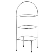 Hubert 74711 - Bowl Display Stand, 3-tier, 12" X 9" X 24-1/2"H