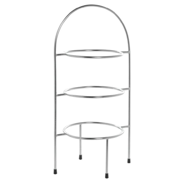 Hubert 74711 - Bowl Display Stand, 3-tier, 12" X 9" X 24-1/2"H