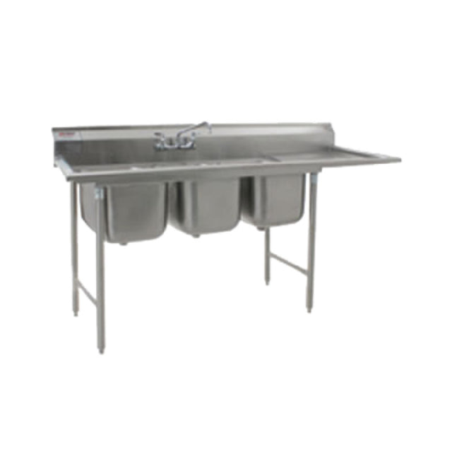 Eagle 414-22-3-24R 414 Series Sink Three Compartment 99"W X 29-3/4"D