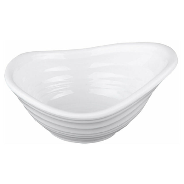 GET Enterprises DS45-W Elite Global Solutions Sauce Dish 4 Oz. 4-1/2"L X 3-1/2"W X 2-1/4"H