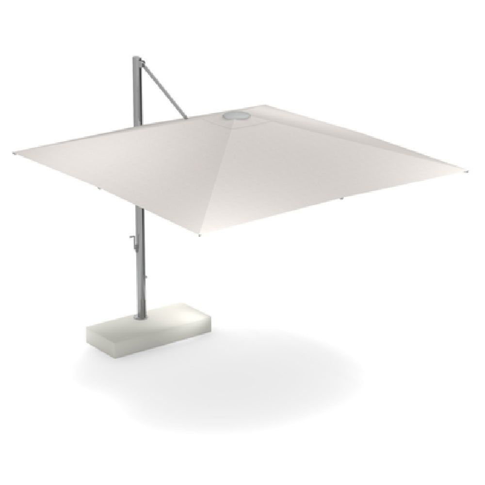 Emuamericas Llc 981FG-WT Shade Cantilever Umbrella 10 Ft. Square Top