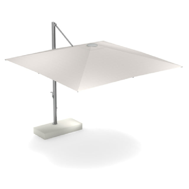 Emuamericas Llc 981FG-WT Shade Cantilever Umbrella 10 Ft. Square Top