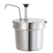 Server Products 83910 CP-8 1/2 LOCKABLE PUMP Dispenses Thick Condiments And Thicker Craft Sauces From A 7 Qt. Vegetable Inset (84031) (sold Separately)