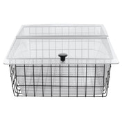 Hubert 29903 - Euro Display Basket Set, 14-5/16" X 20-1/4" X 6-1/8"H, Rectangular