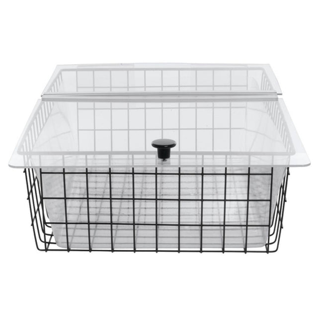 Hubert 29903 - Euro Display Basket Set, 14-5/16" X 20-1/4" X 6-1/8"H, Rectangular