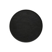Fortessa 3300.70170BK Paleo Flint Plate 13" (33cm) Round Dishwasher Safe